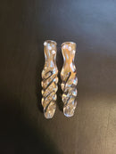 Slurricane Glass Chillum | Twisted Cyclone Hand blown | Chillumz