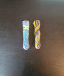 Thick Glass Chillum Pipe | Handblown Glass  Chillums | Chillumz