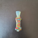 Wavy Gravy Chillum | Wig Wag Glass Pipe | Chillumz