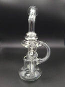 8" Klein Vortex Recycler Bong Water Pipe Hookah Bubbler, w/ Included Bowl