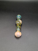 Reptile Glass Chillum Pipe | Dizzy Lizard Chillum Pipe | Chillumz