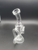 5" Klein Recycler Mini Vortex Bong Portable Travel Water Pipe