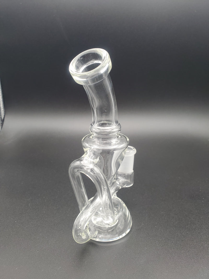 5" Mini Vortex Recycler Bong Water Pipe Hookah Bubbler, w/ Included Bowl