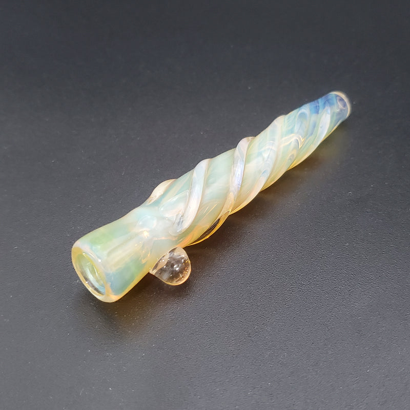 glass chillum pipe