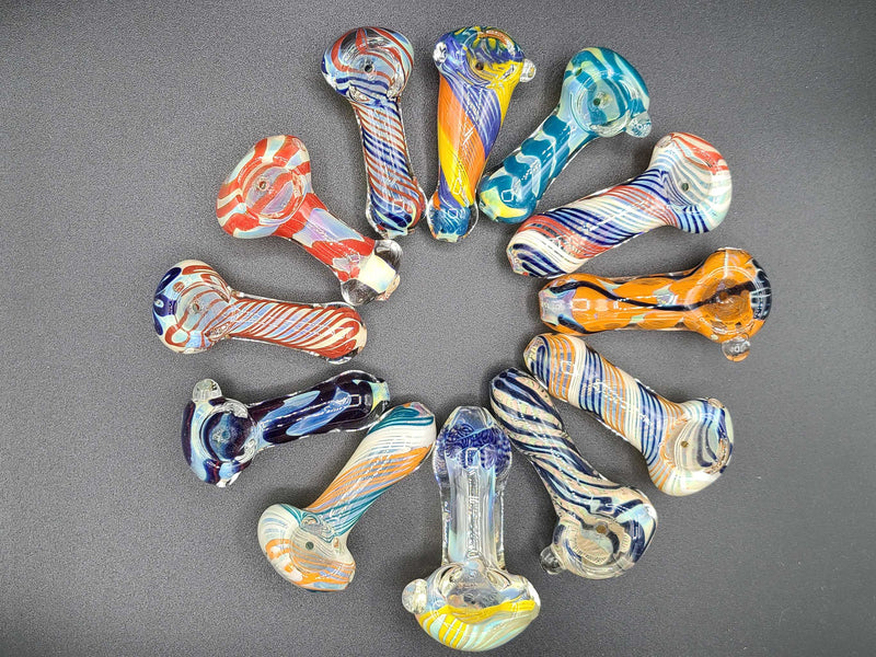 Handmade Spoon Pipes | Art Glass Spoon Pipes | Chillumz