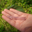 Short N Glass Chillum | Sweet Mini Glass Chillum | Chillumz