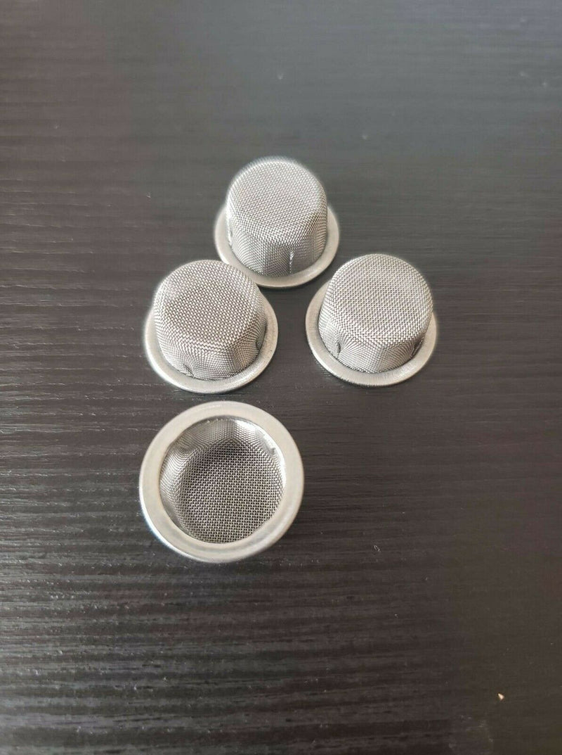 Stainless Steel Pipe Screens for Gemstone Pipes and Vapes