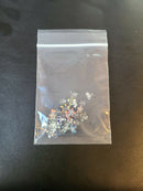 Glass Filters in a transparent pack on a brown background