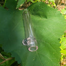 Short N Glass Chillum | Sweet Mini Glass Chillum | Chillumz