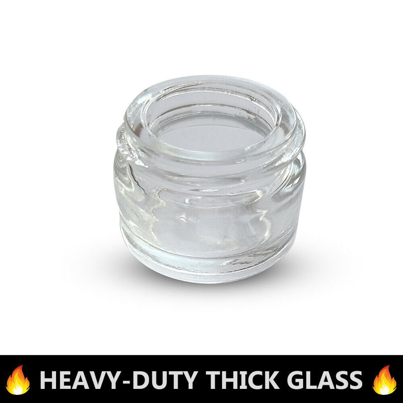 5mL Glass Jars with Lids, Thick Concentrate Containers For Dabs, Wax, Oils