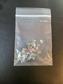 Glass Filters in a transparent pack on a brown background