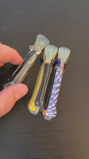 Chillum Glass Pipe | Handmade Chillum Pipe | Chillumz
